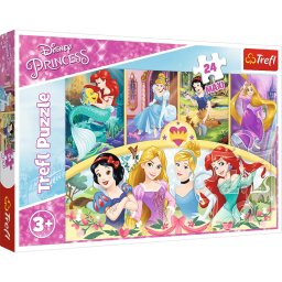 Puzzle 24 komada-Disney princeze