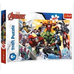 Puzzle 100 delova- Marvel likovi