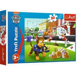 Puzzle 30 delova- Patrolne šape