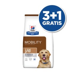 Hill’s Prescription Diet Dog J/D 12kg 3+1 GRATIS