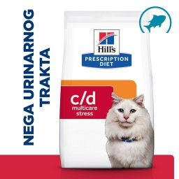 Hill’s Prescription Diet Cat C/D Stress Okeanska Riba 1,5kg