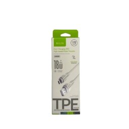 Bavin kabl cb385 18w 1m type-a na micro bela ( 90132 )