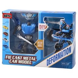 Ozzo diecast igračka robot transformers bugati plava ( 885184 )