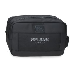 Pepe jeans durham muški neseser sa 2 pregrade - crna ( 72.944.41 )