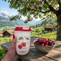 TERMOS VIŠNJA 400ml OP25086 WY