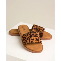 Ravne ženske papuče PA59 leopard