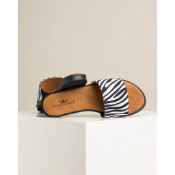 Ravne ženske papuče PA59 zebra