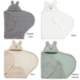 Jollein Footmuff Bunny zimska navlaka za bebe - dunjica za auto sedište i vreća za kolica