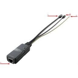 MikroTik GESP+POE IN * Gigabit PoE injector,crna