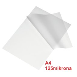 Folija za plastifikaciju A4 100listova 125mikrona (papir za laminaciju)