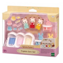 Sylvanian triplets care set ( EC5532 )