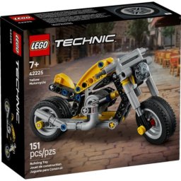 Lego technic yellow motorcycle ( LE42225 )