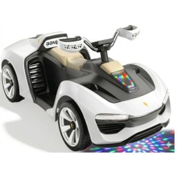 Baby auto sa upravljačem 12v y-mb6143 bela ( 561432B )