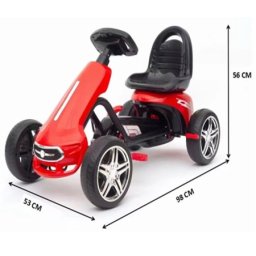 Baby karting mini na pedale y-pc086 crvena ( 608604 )