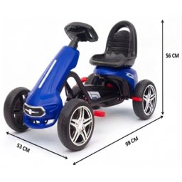 Baby karting mini na pedale y-pc086 plava ( 608604P )