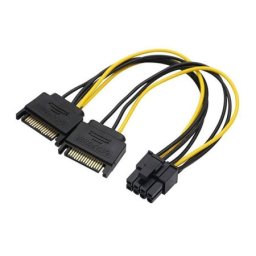 Fast Asia Adapter za napajanje VGA 8 pina na 2 x Sata ( 667 )