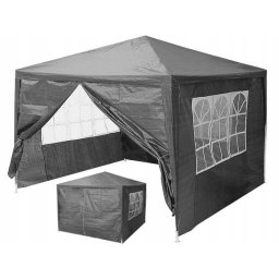 Baštenski šator, 3x3 m, 4 stranica, gray, MultiGarden