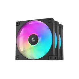 Ventilator 3-in-1 Pack DeepCool FD14Â ARGB Black, R-FD14-BKAPN3-G