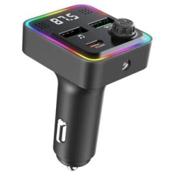 Kettz Floyd Bluetooth/2xUSB QC3.0/Type-C PD30W/LED FM Transmiter i punjač