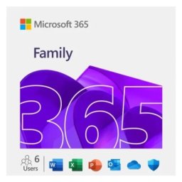 Microsoft EP2-32329 M365 Family English Sub 1YR Central/Eastern Euro Only Medialess FY25H2