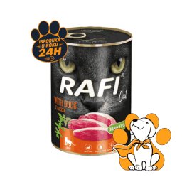 Rafi Cat Grain Free Duck 400g, Vlažna Hrana Sa Pačetinom Za Izbirljive Mačke