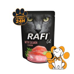 Rafi Cat Grain Free Salmon 300g, Vlažna Hrana Sa Lososom Za Zdravu Kožu