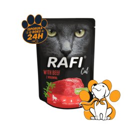 Rafi Cat Grain Free Beef 300g, Vlažna Hrana Za Mačke Sa Govedinom