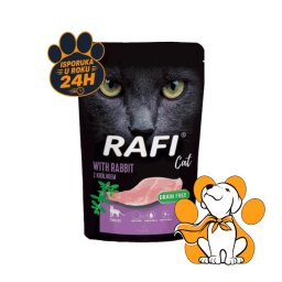 Rafi Cat Sterilised Grain Free Rabbit 100g, Vlažna Hrana Sa Zečetinom