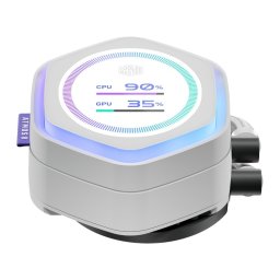 COOLER MASTER Flex-Kit : LCD White ekran za vodeno hlađenje beli (RL-LCFK-FLCD-RW)
