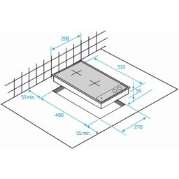 BEKO HDMI 32400 DT indukciona ugradna ploča