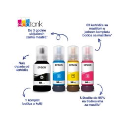 EPSON L4366 EcoTank wireless multifunkcijski inkjet štampač beli
