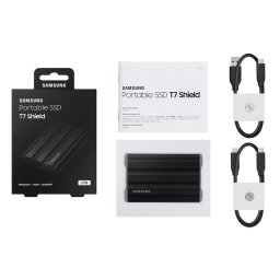 SAMSUNG Portable T7 Shield 2TB crni eksterni SSD MU-PE2T0S