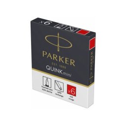 Parker patrone za nalivpero royal quink red mini ( PK50408 )