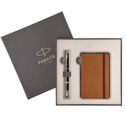 Parker poklon set royal urban black ct - nalivpero + notes ( PK68287 )
