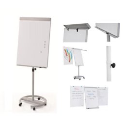 Optima mobilna flipchart tabla 70x100 sa ekstenzijom ( 22399A )
