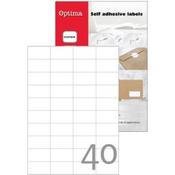 Optima etikete a4 52,5x29,7 / 40kom ( 32081 )