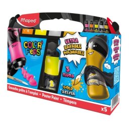 Maped m810012 tempere color`peps set 75ml gold/silver ( M810012 )