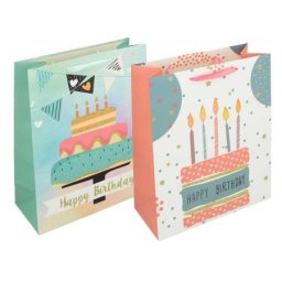 Ukrasna kesa srednja birthday deluxe glitter ( 71901 )