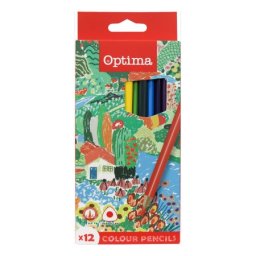 Optima drvene bojice 1/12 kids ( 100081 )