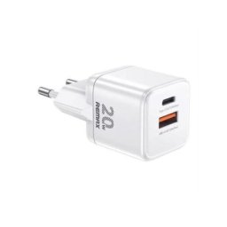 Remax 1xUSB 3.0+1xTIP C 20W, CA-18, beli Strujni Fast punjac Kings