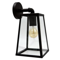 Zidna lampa crna Max.60W IP44 1xE27 baštenska M945 C