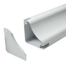 Aluminijumski profil za LED trake set sa difuzorom 69.1x69.1x2000mm MA7069