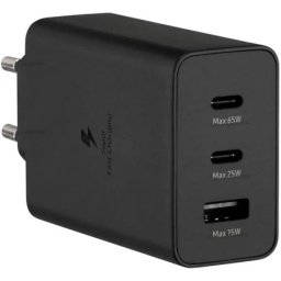 Samsung brzi punjač 65w 1XUsb A+ 2XType C (T6530) crna ( 75170 )