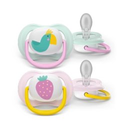 Philips Avent varalica sthr air coll 0-6m 2kom pink/yellow ( SCF080/24 )