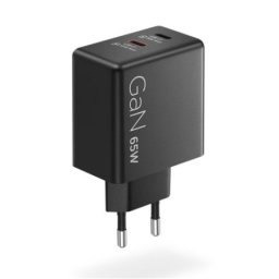 Lenovo 40AW065BEU Punjač Dual USB-C 65W GaN Charger ( 0001420157 )