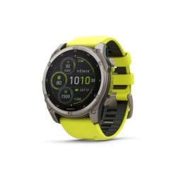 Garmin fenix 8 51,sap,solar,yellow smartwatch ( 010-02907-21 )