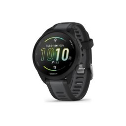 Garmin forerunner 165 black smartwatch ( 010-02863-20 )