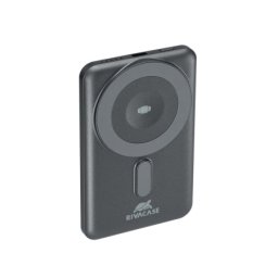 RIvaCase VA2607 MagSafe+iWatch black Powerbank 5000mAh 20W ( 114-0031 )