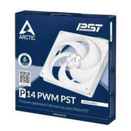 Arctic P14 PWM PST white ACFAN00197A Ventilator kuciste 140mm ( 112-0067 )