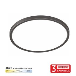 LED plafonjera crna 32W 3CCT DIP switch 2800/4000/6000K IP40 M205765